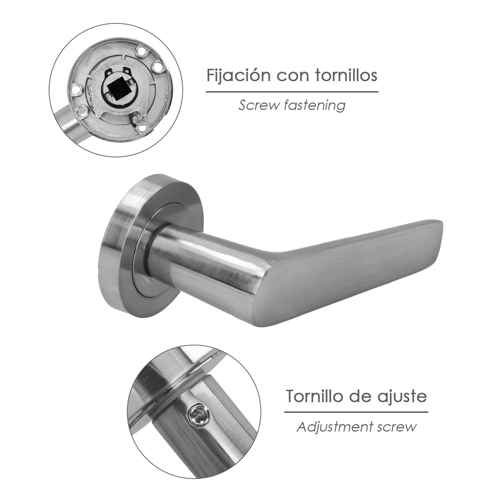 Juego Manillas Para Puertas "Ganges" - Imagen 3