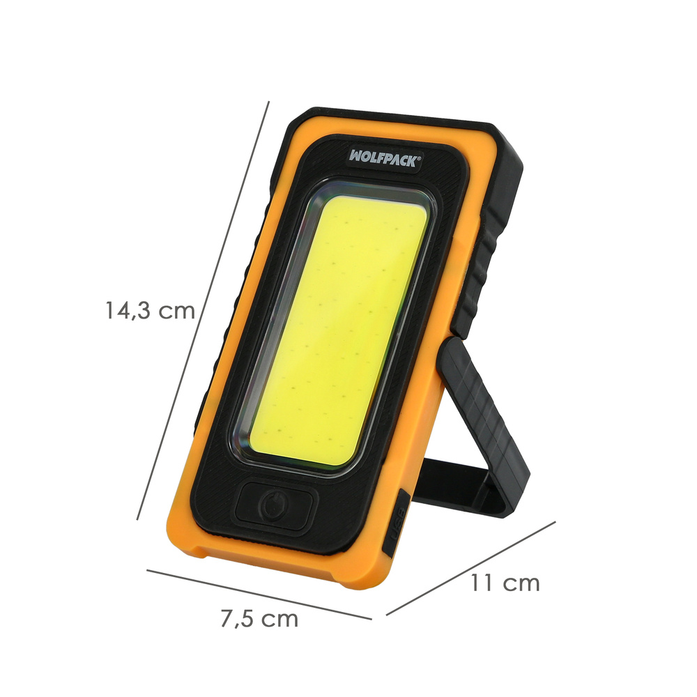Linterna Led Solar Recargable 10 Watt 750 Lumenes - Imagen 2