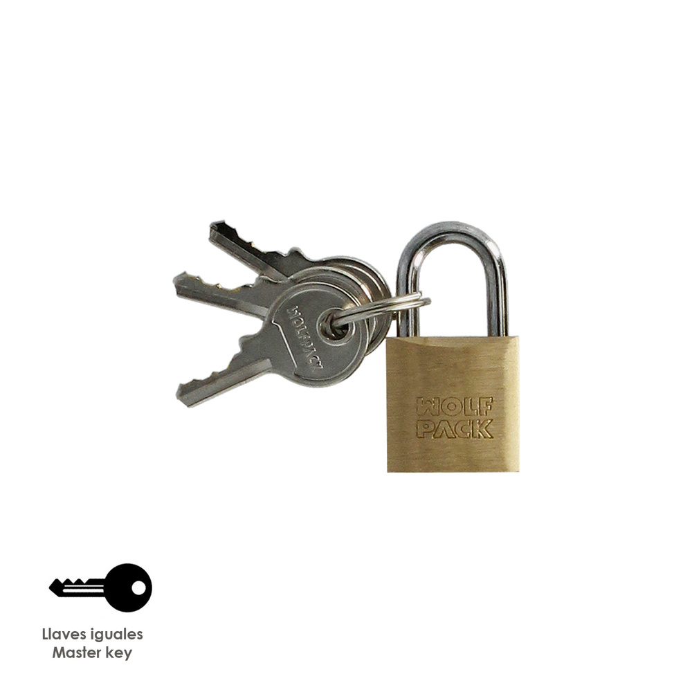 Candado Laton Arco Normal 20 mm. - Imagen 3