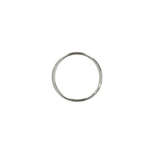 Anilla Llavero Niquelada 1,6x21x17 mm. (bolsa 500 unidades)