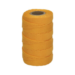 Cuerda Trencilla Polipropileno Amarillo (Bobina 100 Metros)
