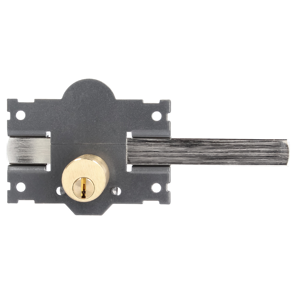 Cerrojo b-2 llave 2 lados pasador de 183mm cilindro redondo de 50mm - Imagen 3