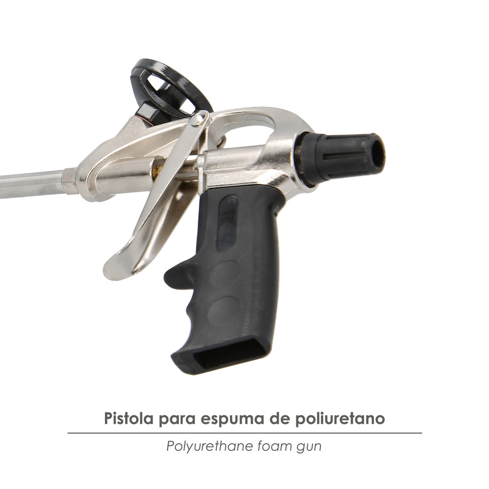 Pistola Para Espuma Poliuretano Con Adaptador PTFE - Imagen 3
