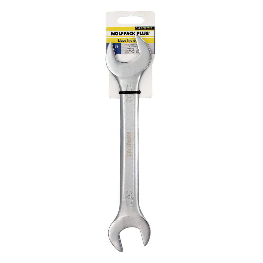 Llave Fija Plus Acero Cromo Vanadio 30x32 DIN 3110. Llaves Fijas Dobles - Imagen 3