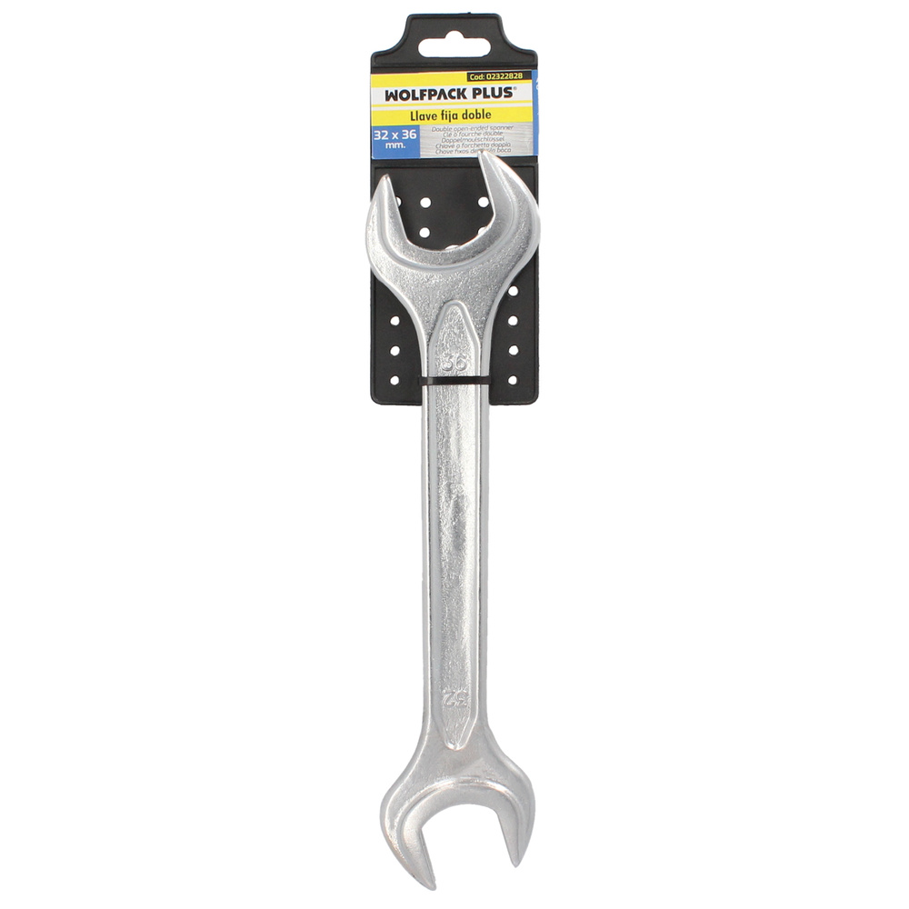 Llave Fija Plus Acero Cromo Vanadio 32x36 DIN 3110. Llaves Fijas Dobles - Imagen 3