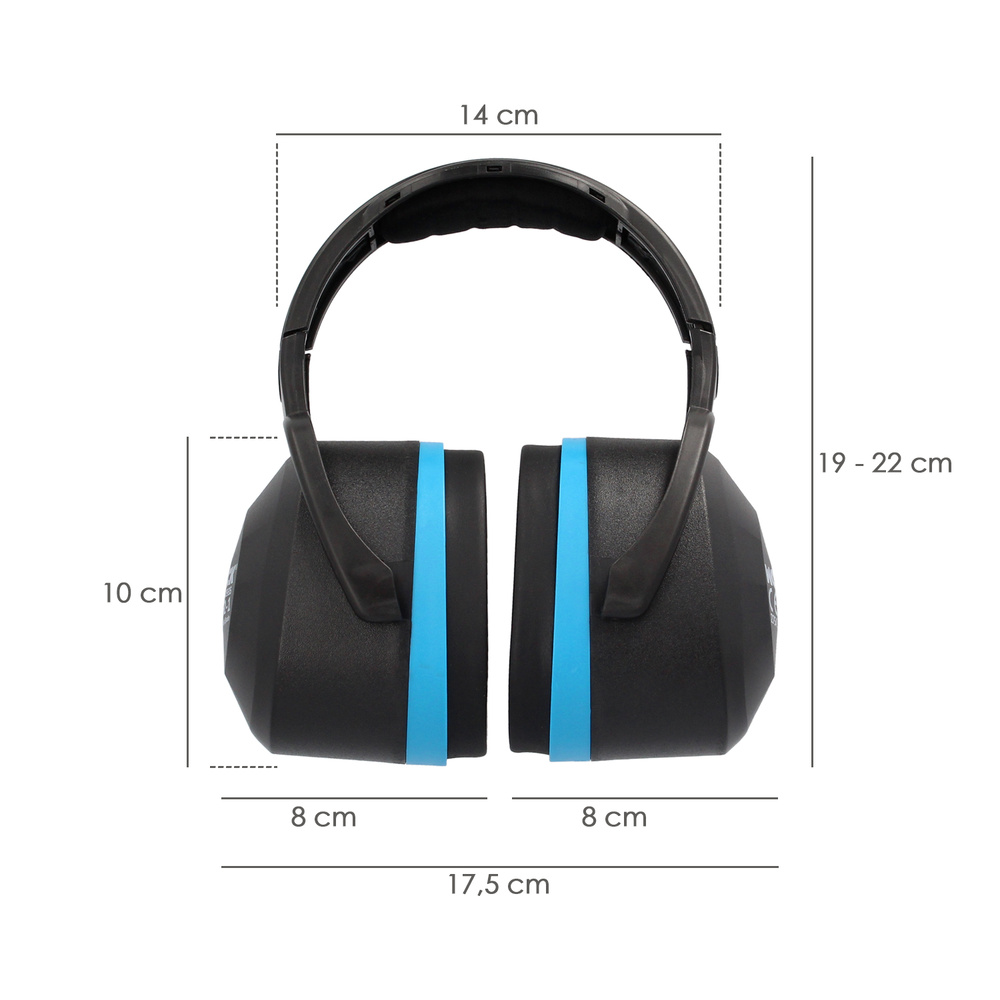 Protector Auditivo Cascos CE SNR 29 dB Trabajar, Dormir, Estudiar, Leer, Viajar, Ronquidos, Proteccion Auditiva Cascos - Imagen 2