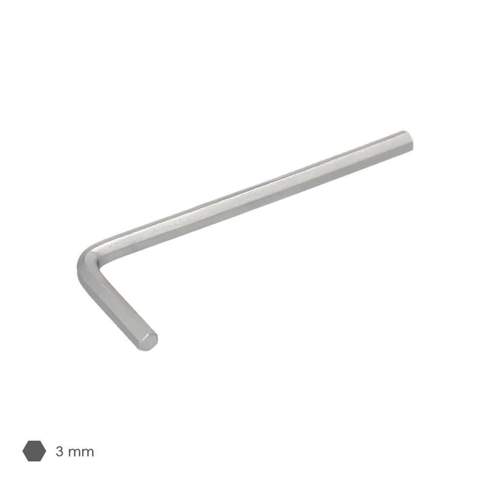 Llave Allen Standar Acero Cromo Vanadio Profesional 3,0 mm. Llave Hexagonal, Llave Allen Taller Mecanica, Llave Allen Bricolaje - Imagen 3