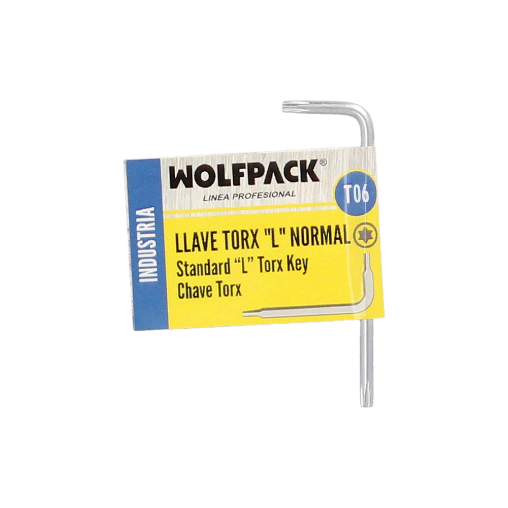 Llave Torx Standar Acero Cromo Vanadio Profesional T06 mm. Llave Estrella, Llave Allen Estrella - Imagen 5