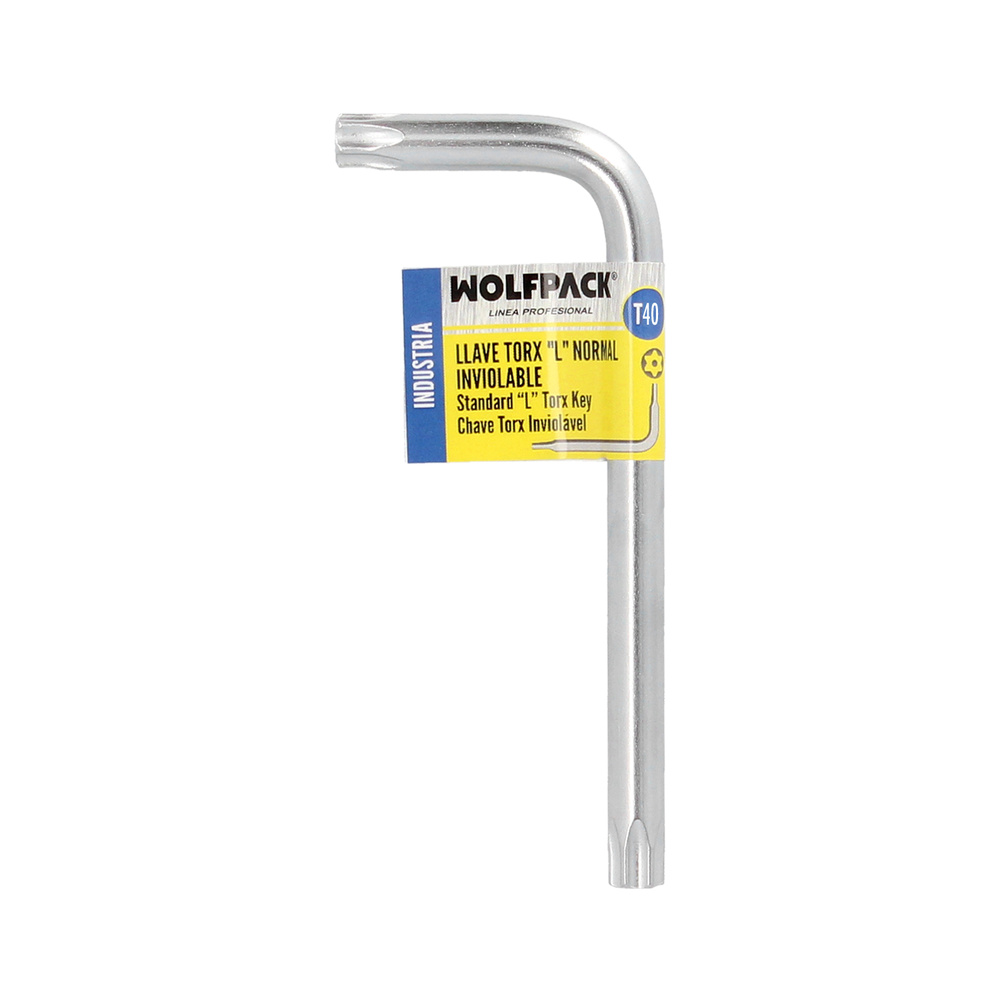 Llave Torx Inviolable Standar Acero Cromo Vanadio Profesional T40 mm. Llave Estrella, Llave Allen Estrella - Imagen 5