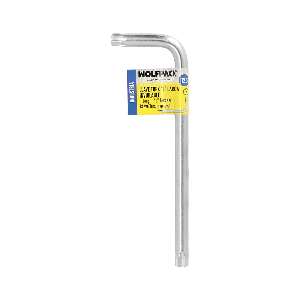Llave Torx Inviolable Larga Acero Cromo Vanadio Profesional T25 mm. Llave Estrella, Llave Allen Estrella - Imagen 5