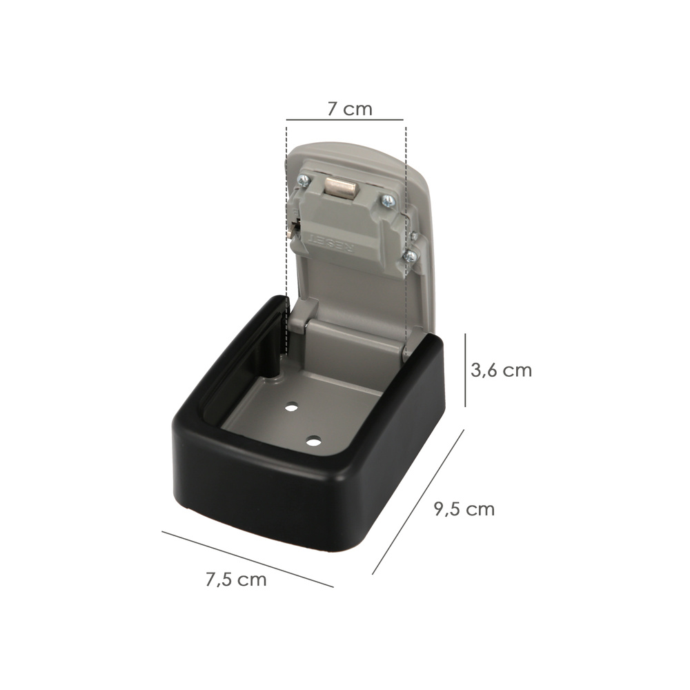 Caja De Seguridad Para Llaves Con Codigo, 4 Digitos. Llaves, De Llaves Pared, De Llaves Codigo03 - Imagen 2