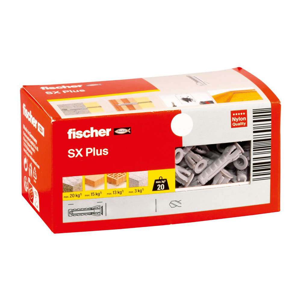 Taco Fischer SX Plus Ø 8 x 40 mm. (Caja de 100 piezas) - Imagen 3