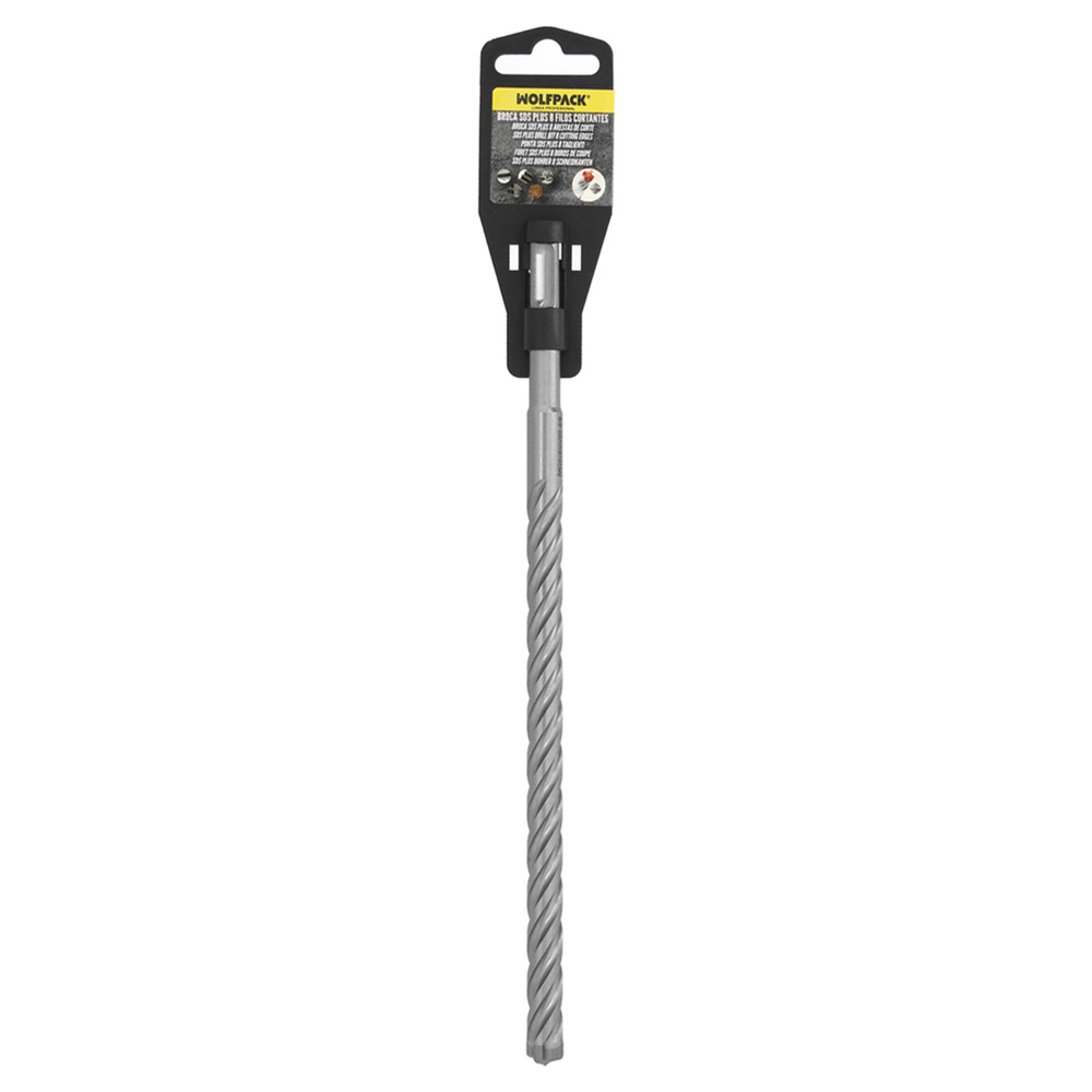 Broca Sds Plus 8 Filos Cortantes Especial Para Hormigon Armado Ø 14 x 260 mm. Broca Paredes, Broca Cimientos, Broca Muros - Imagen 4