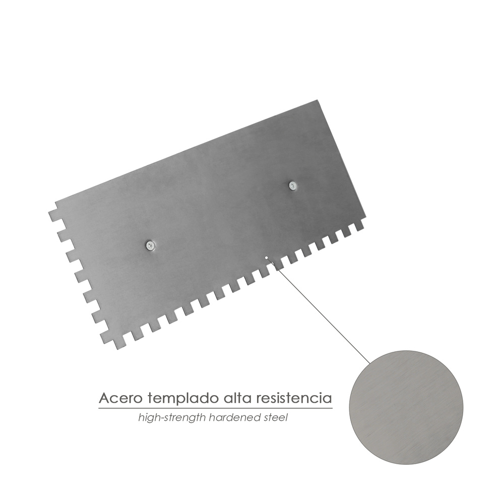Peine Profesional Mango TPR 280x120 mm. Dientes 10 x 10 mm. - Imagen 4