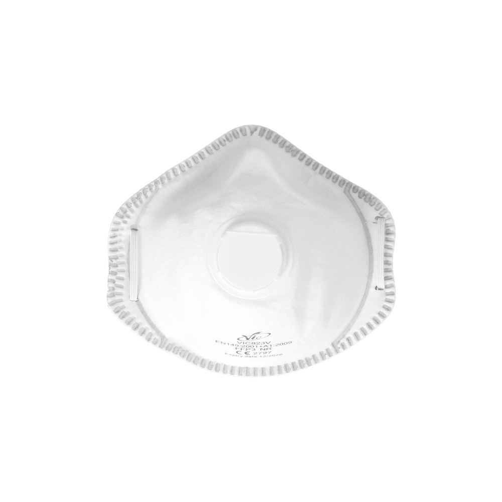Mascarilla Respiratoria FFP3 Con Valvula (10 Unidades) - Imagen 2