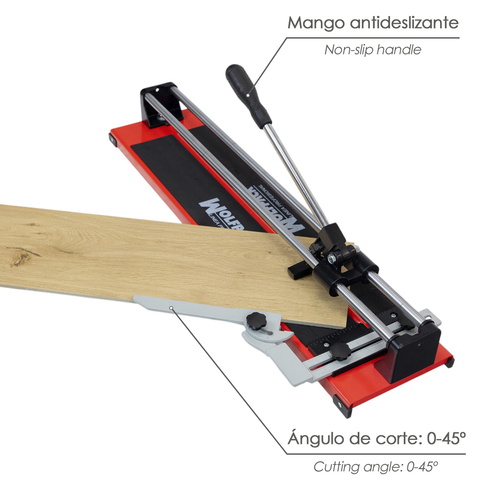 Corta Azulejos Profesional Base Acero 600 mm. - Imagen 4
