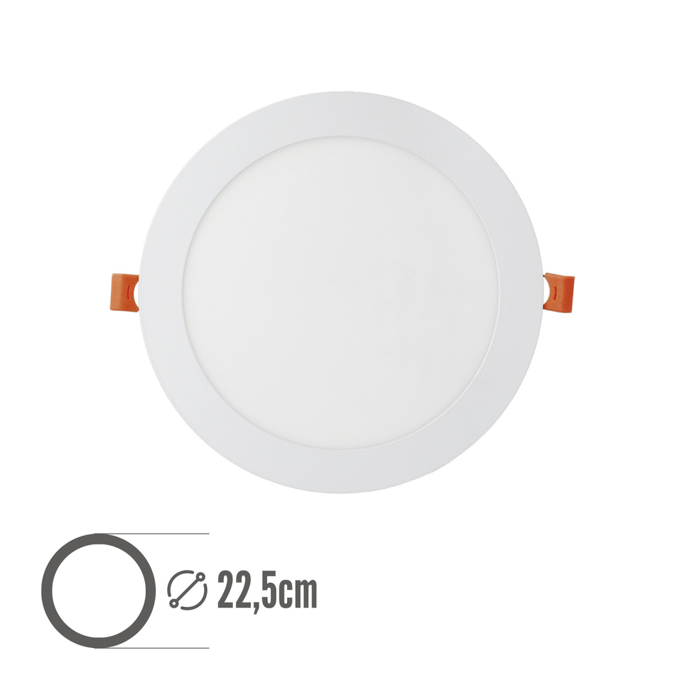 Downlight Led Empotrar 20 Watt 1800 Lumenes 3000K - Imagen 2