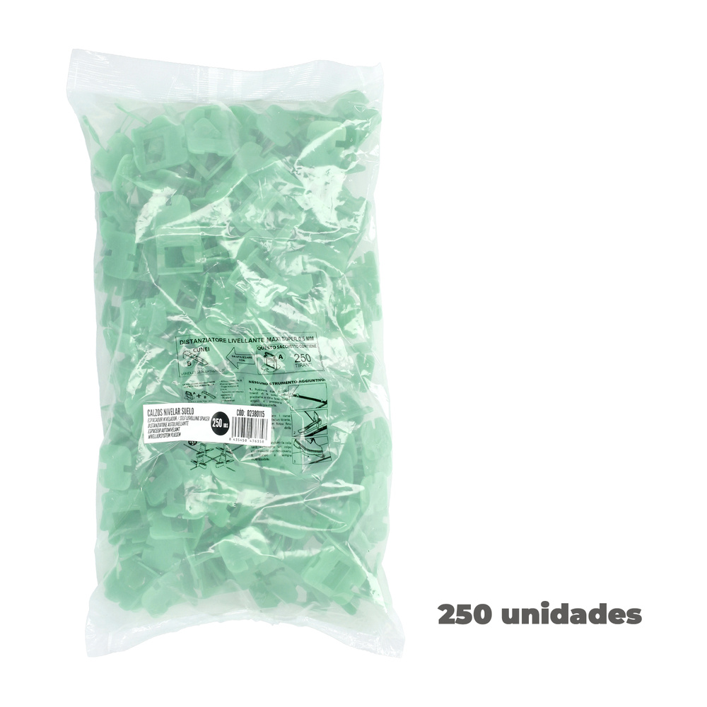 Calzos Nivelar Suelo 0,5 Mm. (Bolsa 250 Unidades) - Imagen 5