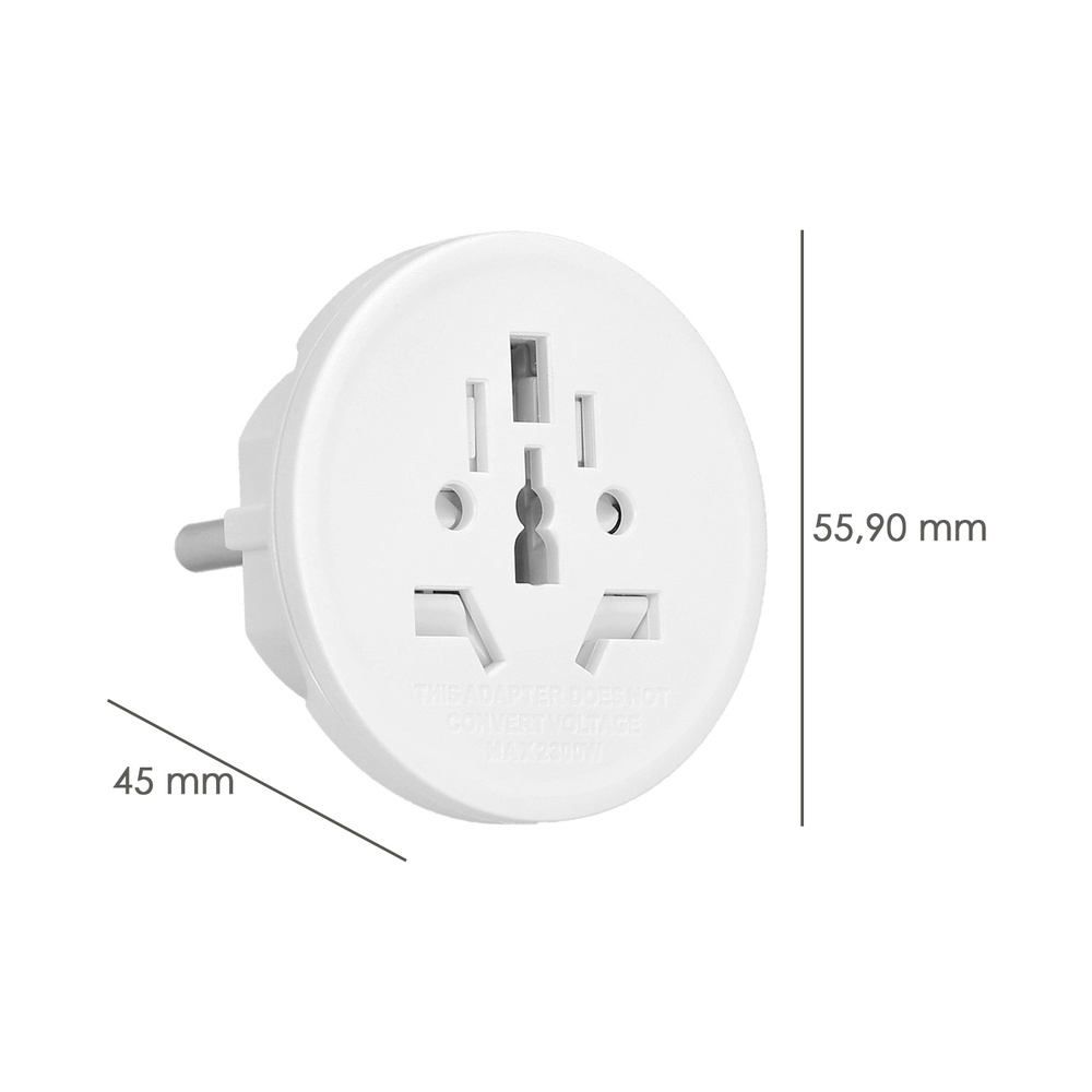 Adaptador Viaje Kit Universal - Imagen 2
