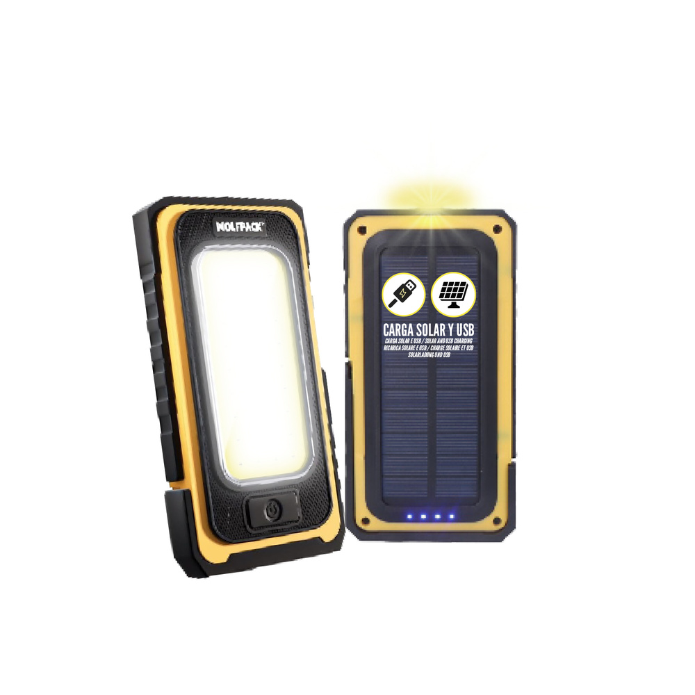 Linterna Led Solar Recargable 10 Watt 750 Lumenes - Imagen 3