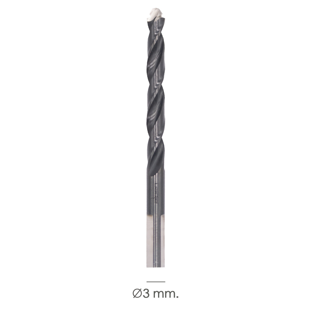 Broca Alpen Hss Metal Head Ø 3,00 mm. Tecnologia PEC 3 Filos Corte, Antideslizante, Vastago 3 Caras, Mas Rapida, Menor Esfuerzo - Imagen 2