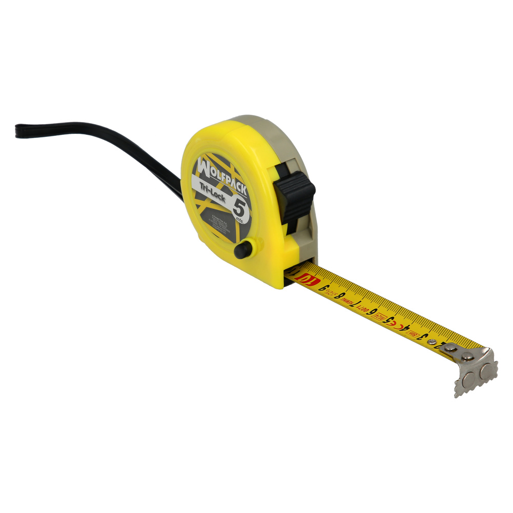 Flexometro Magnético Amarillo Con Freno 5 Metros / 19 mm. - Imagen 3