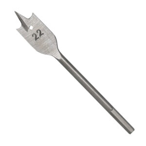 Broca Plana Madera 3 Puntas Wolfpack   22,00 mm.