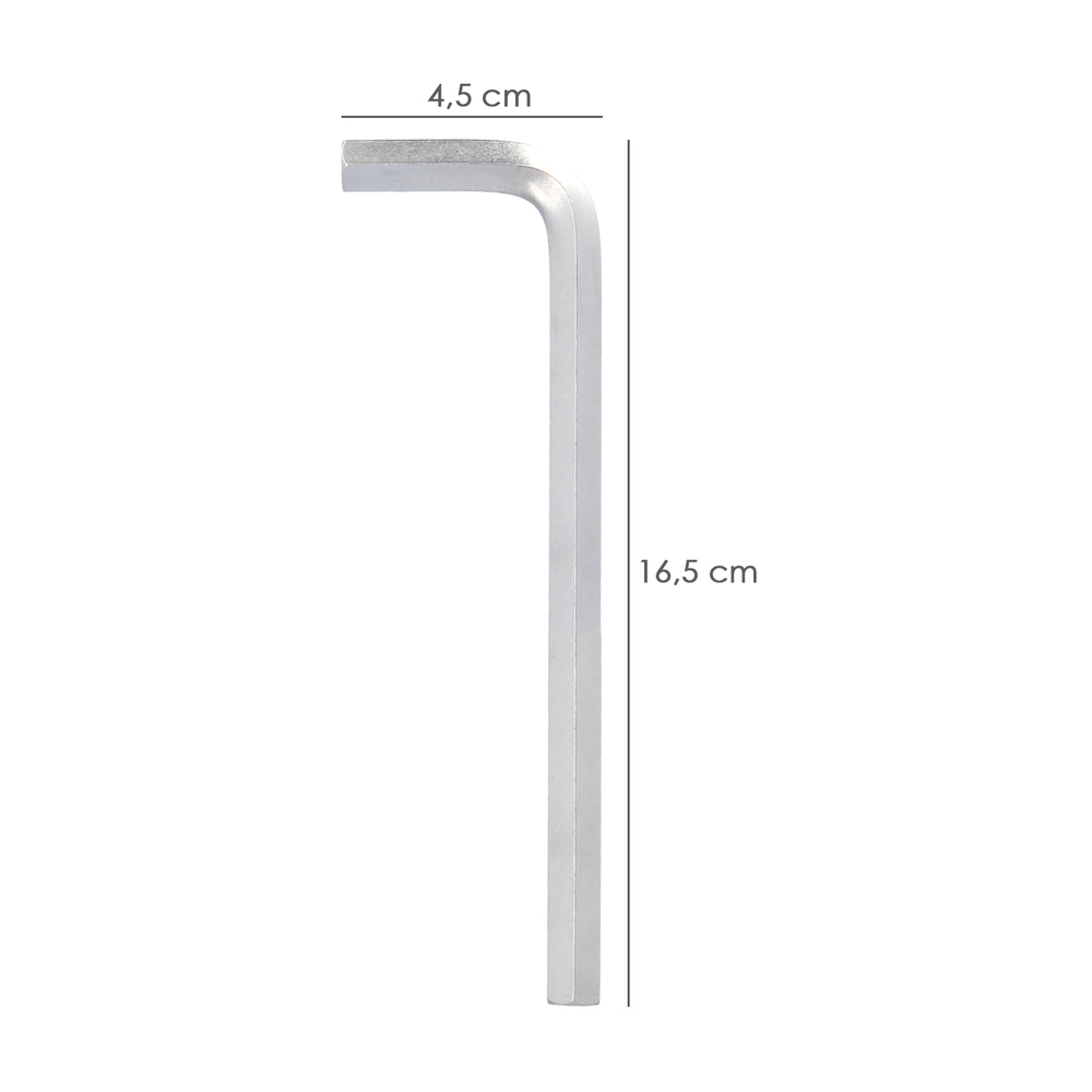 Llave Allen Larga Acero Cromo Vanadio Profesional 9,0 mm. Llave Hexagonal, Llave Allen Taller Mecanica, Llave Allen Bricolaje - Imagen 2