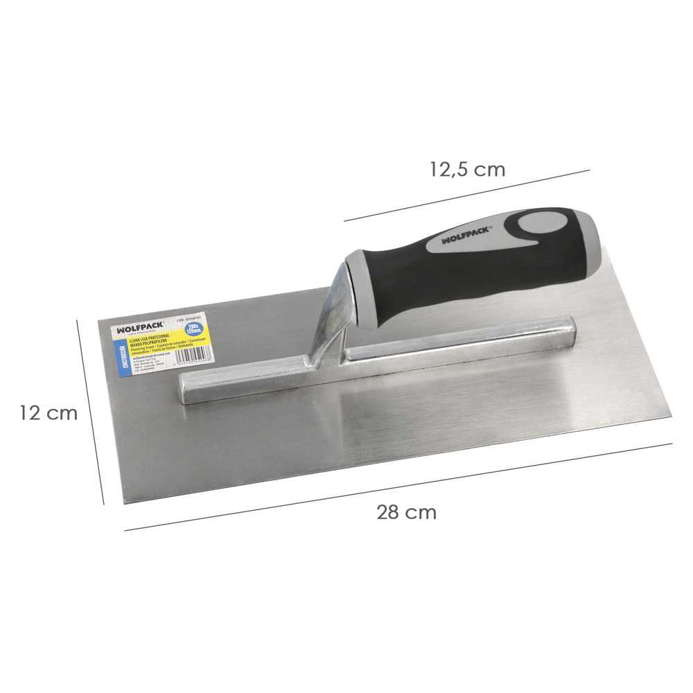 Llana Profesional Mango Polipropileno Lisa 280x120 mm. - Imagen 2
