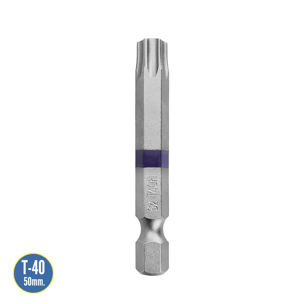 Puntas Largas Destornillador Torx T40 (2 Piezas). Acero S2 al Cromo Vanadio. Puntas Hexagonales, Destorpuntas, - Imagen 2