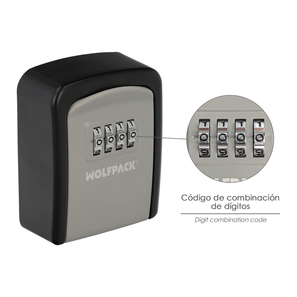 Caja De Seguridad Para Llaves Con Codigo, 4 Digitos. Llaves, De Llaves Pared, De Llaves Codigo03 - Imagen 4