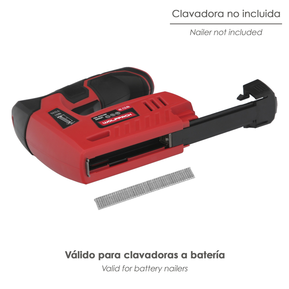Clavos En "T" Para Clavadora Electrica / Neumatica. Caja 1.000 piezas. Clavo Tipo 530 - Imagen 3