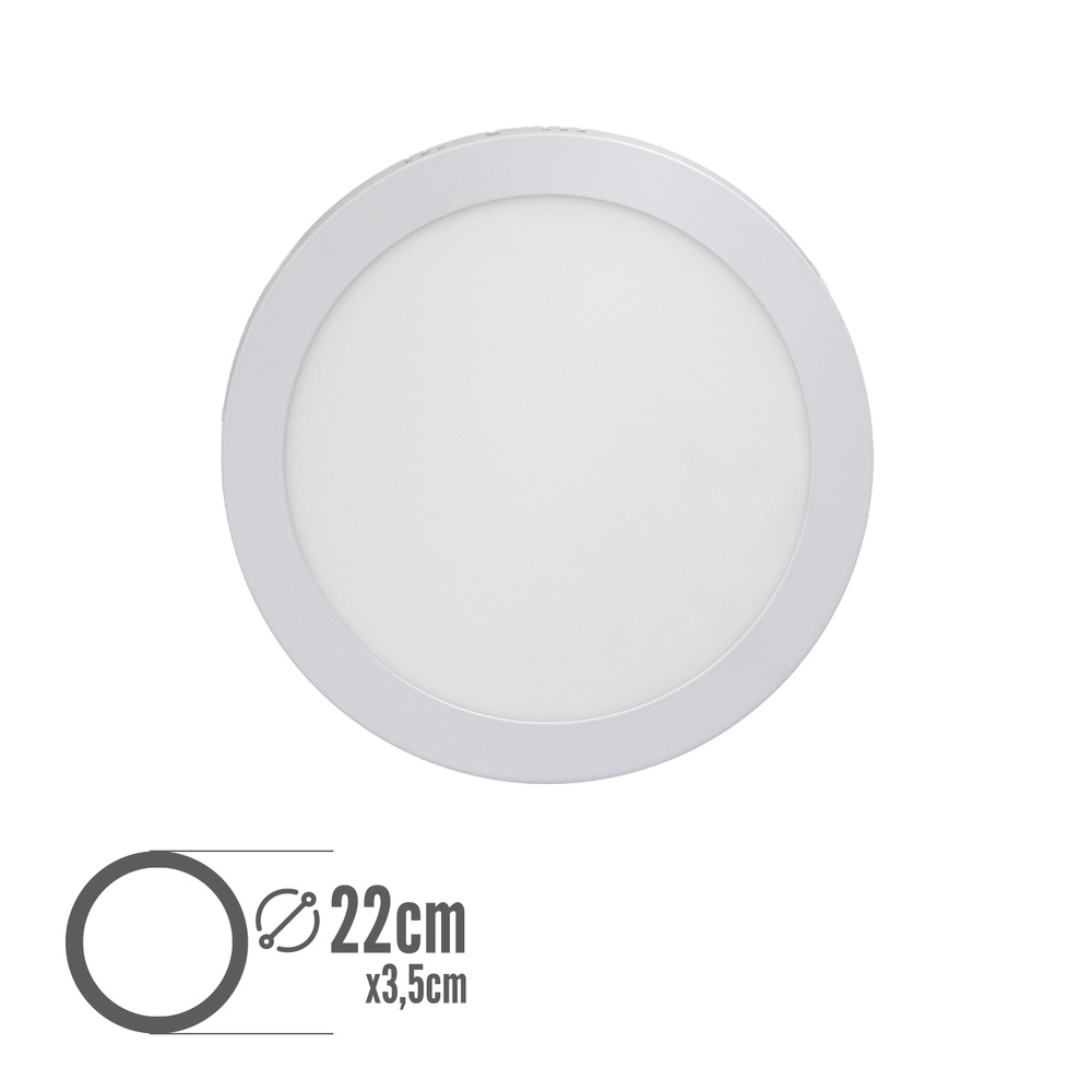 Downlight Superficie Led 20 Watt 1800 Lumenes 4500K - Imagen 2