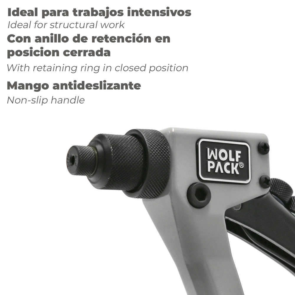 Remachadora Forjada Plus 1 Mano - Imagen 4