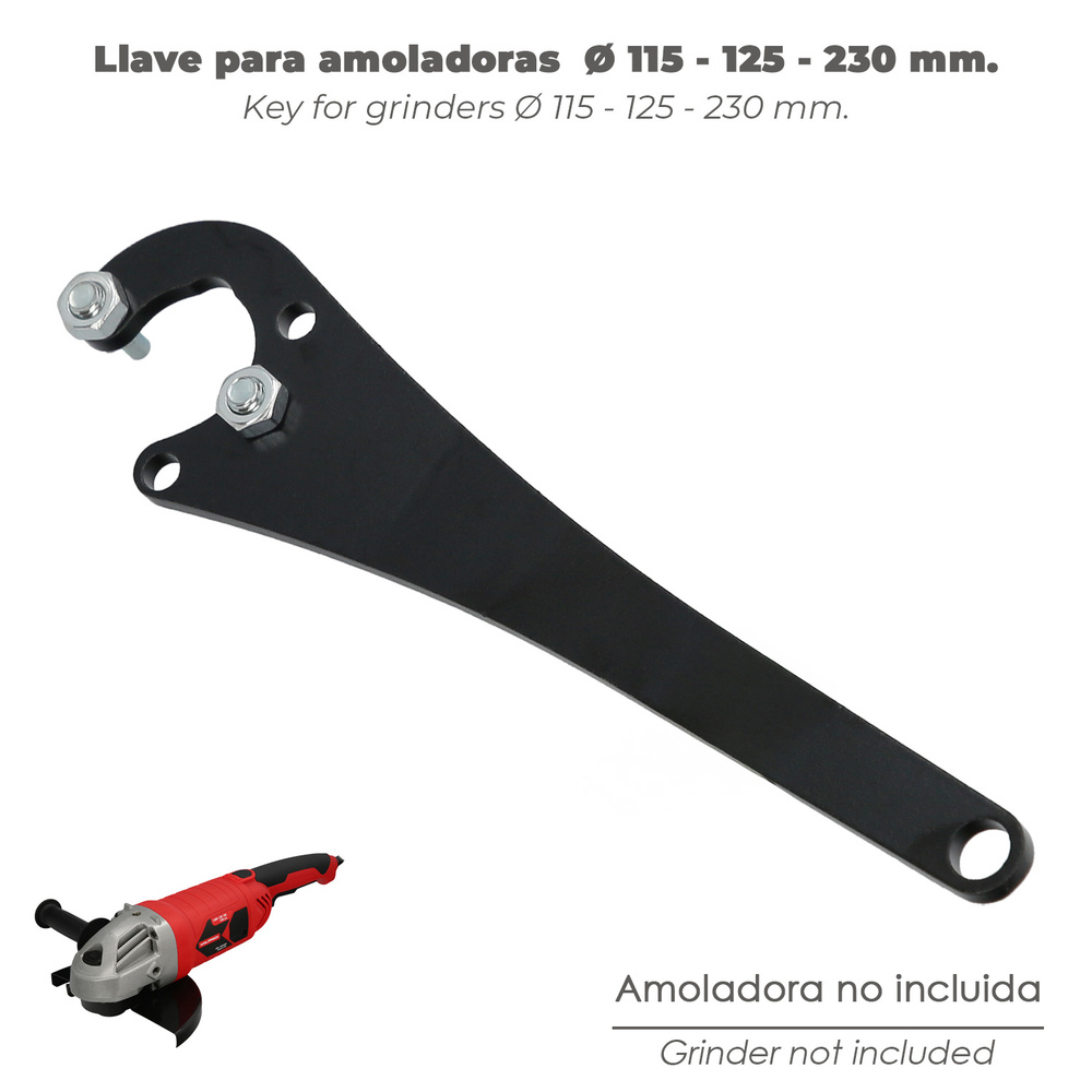 Llave Amoladora 115 - 125 - 230 Mm. - Imagen 4
