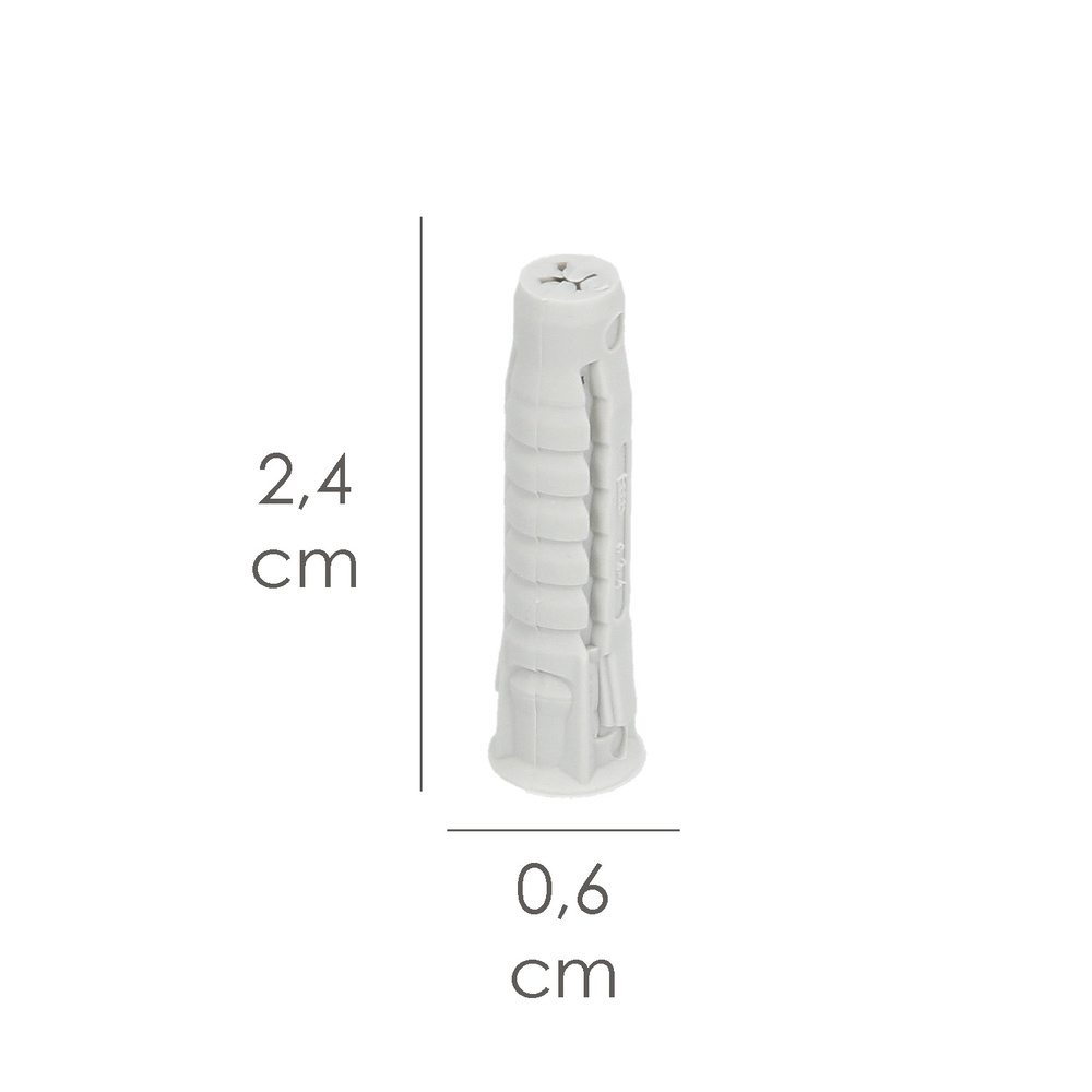 Taco 5 x 25 N+plus Nylon Caja 200 Uds. - Imagen 2
