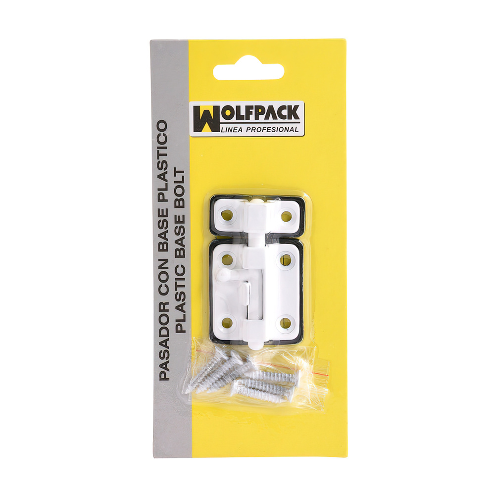 Pasador Wolfpack Base Plástisco. 35mm Blanco - Imagen 2