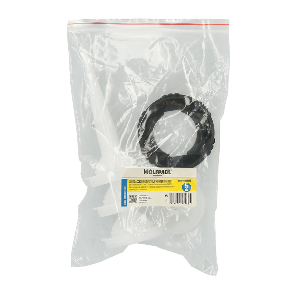 Set Accesorios para Pistola Aluminio / Acero Aplicar Mortero 660 CC. 02210502 - Imagen 5
