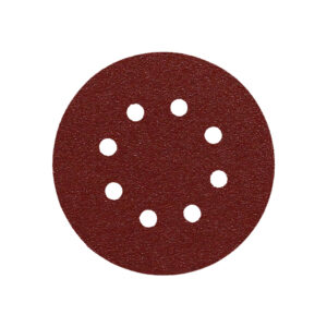 Lija Recambio Velcro Disco Ø 125 mm. con Agujeros Grano 80 (10 Piezas)