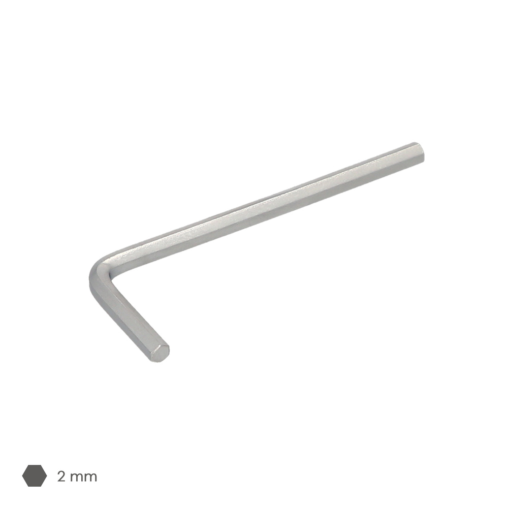 Llave Allen Standar Acero Cromo Vanadio Profesional 2,0 mm. Llave Hexagonal, Llave Allen Taller Mecanica, Llave Allen Bricolaje - Imagen 3