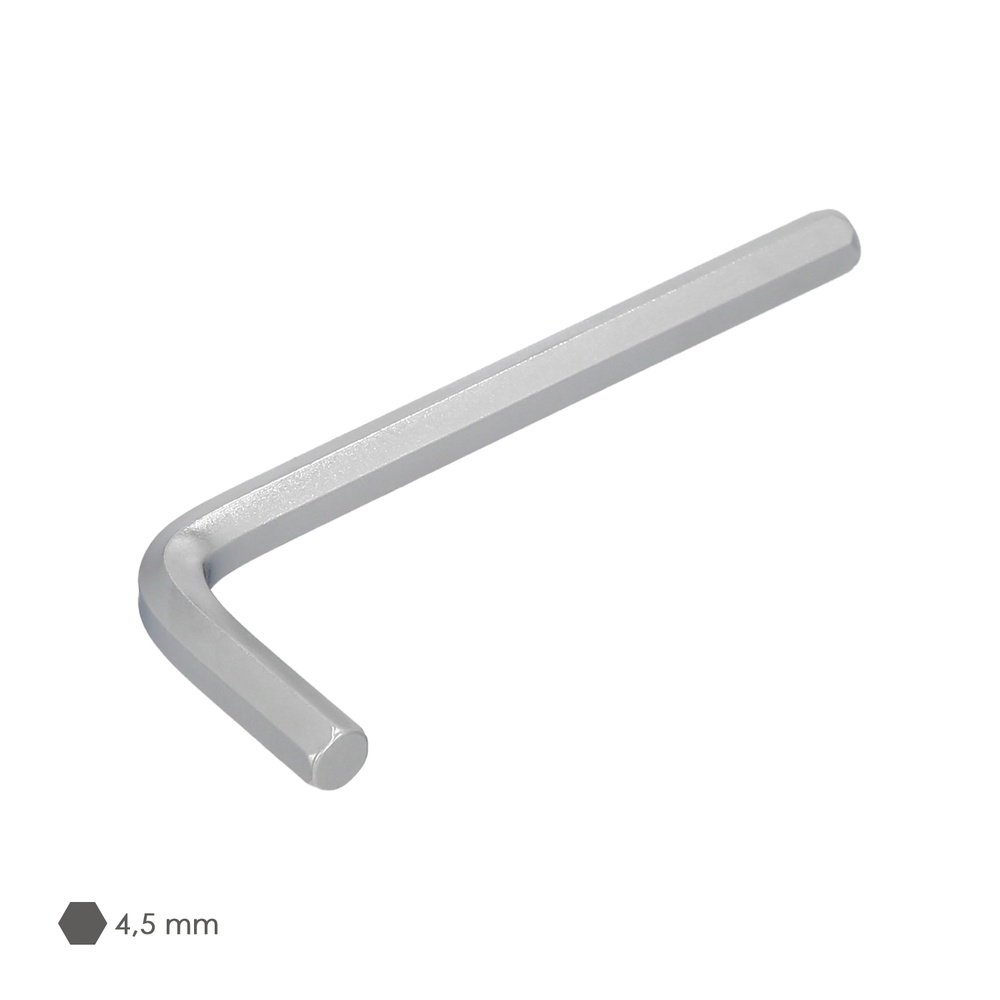 Llave Allen Standar Acero Cromo Vanadio Profesional 4,5 mm. Llave Hexagonal, Llave Allen Taller Mecanica, Llave Allen Bricolaje - Imagen 3