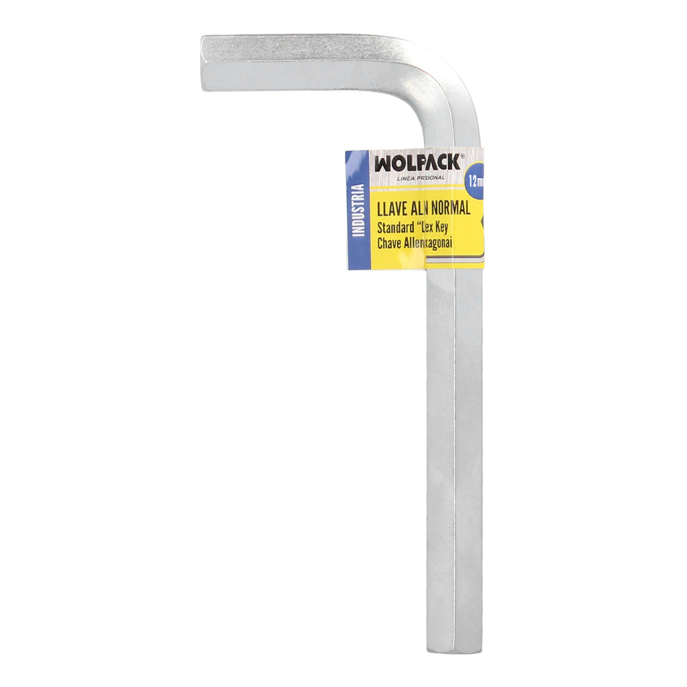 Llave Allen Standar Acero Cromo Vanadio Profesional 12,0 mm. Llave Hexagonal, Llave Allen Taller Mecanica, Llave Allen Bricolaje - Imagen 5
