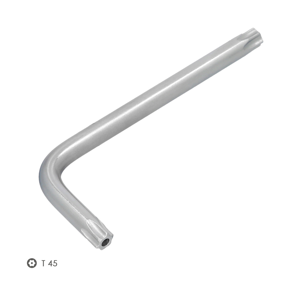 Llave Torx Inviolable Standar Acero Cromo Vanadio Profesional T45 mm. Llave Estrella, Llave Allen Estrella - Imagen 3