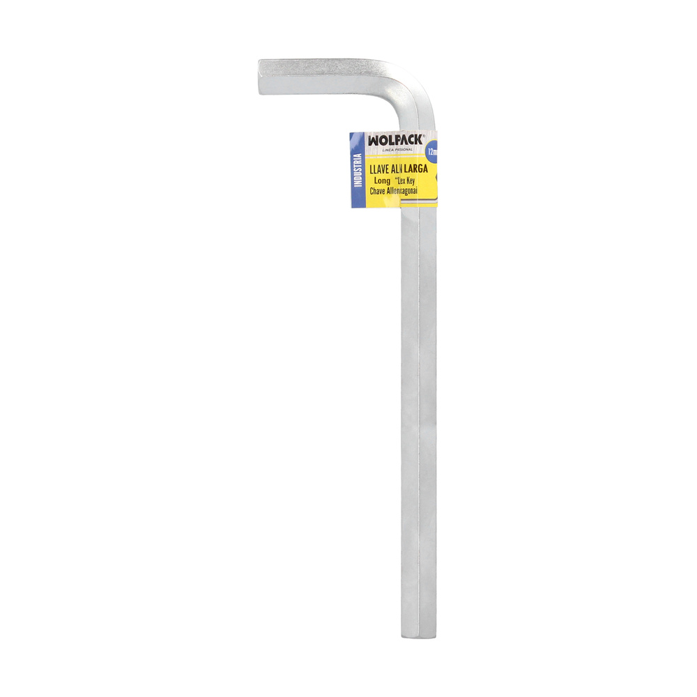 Llave Allen Larga Acero Cromo Vanadio Profesional 12,0 mm. Llave Hexagonal, Llave Allen Taller Mecanica, Llave Allen Bricolaje - Imagen 5