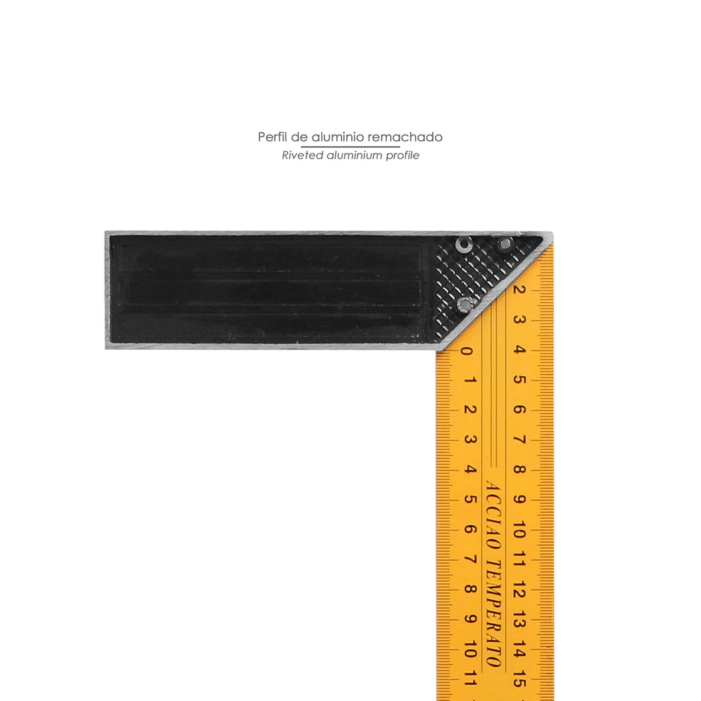 Escuadra Metalica 400 mm. Escuadra Carpintero, Escuadra Construcción, - Imagen 3