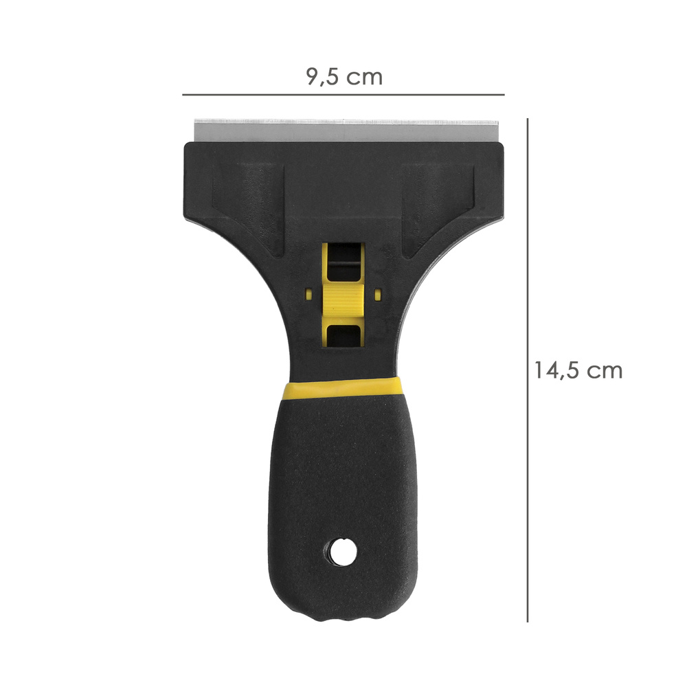 Rascavidrios Profesional Retractil Mango Soft Touch Hoja 90 mm. - Imagen 2