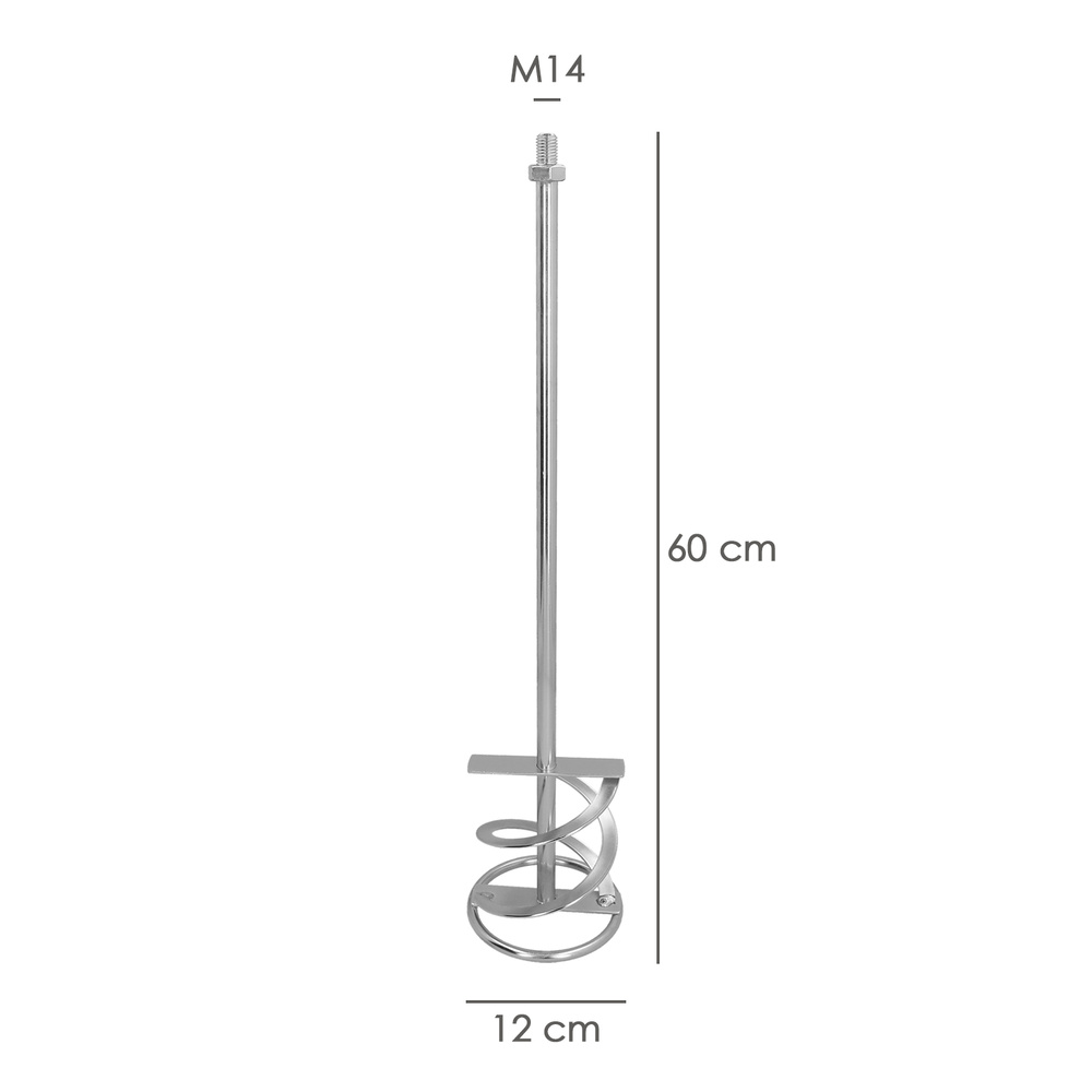 Mezclador Cola Recambio M14 120x600 mm. - Imagen 2