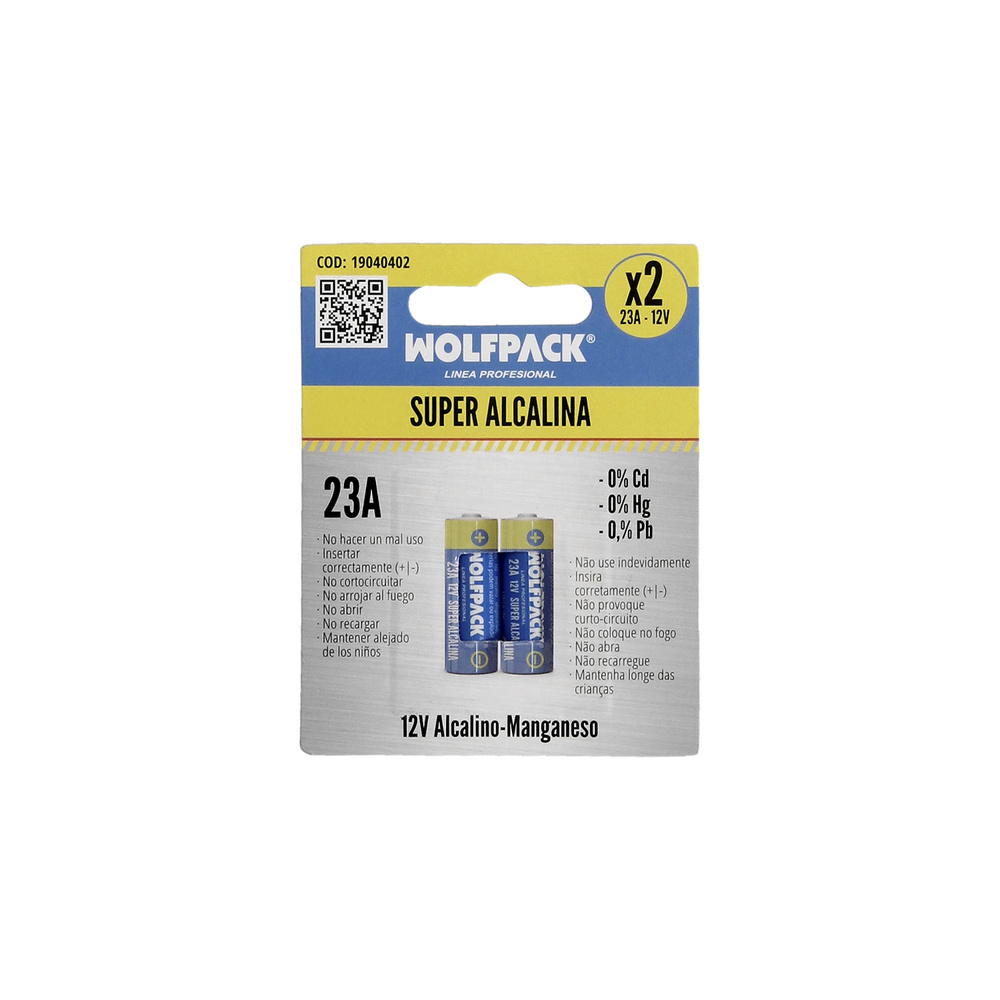 Pila Alcalina 12V - E23A (Blister 2 Piezas) - Imagen 5