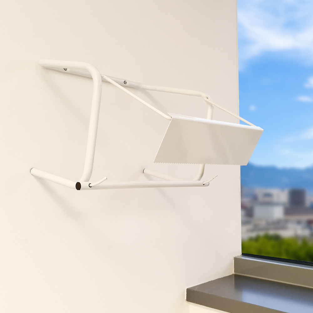 Soporte / Dispensador Rollo Papel Industrial Para Pared - Imagen 4
