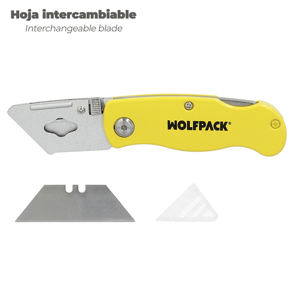 Cutter Plegable Hoja Trapezoidal 155 mm. - Imagen 4